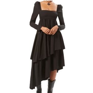 WEWOREWHAT
Asymmetrical Tiered Maxi Dress